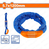 Wadfow by Winland 5-Digit Combination Chain Lock 5.7mmx1200mm with 5-code Wheels WBK4157 WAD-HT